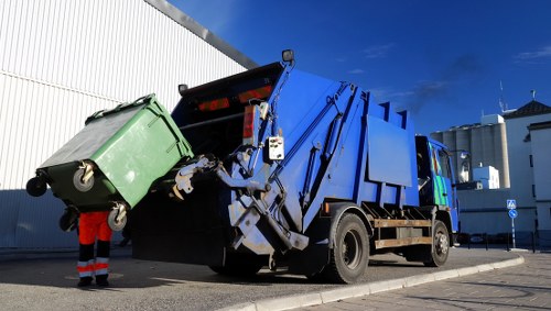 Commercial waste removal service in Harrow