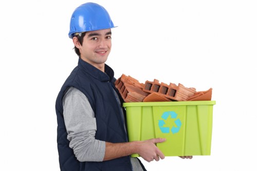 Eco-friendly disposal methods during flat clearance